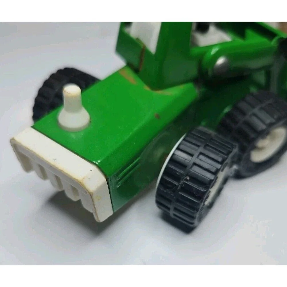Vintage Buddy L Front Loader Tractor – Green Steel – Made in Japan